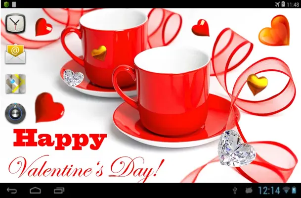 Happy Valentine live wallpaper android App screenshot 2